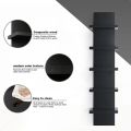 Bloddream 5 Tier Wall Shelves Black, Vertical Column Shelf Floating Storage Home Decor Organizer Design Utility Shelving Bedroom Living Room, 30.7 See less. 