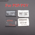 1PCS Memory Card Adapter Micro SD TF Flash Card to Memory Stick MS Pro Duo For PSP PSV Card Single / Dual 2 Slot Adapter. 