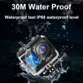 4K 60FPS Wi-Fi Anti-shake Action Camera Dual Screen 170° Wide Angle 30m Waterproof Sport Camera With Remote Control . 