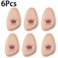 Women Forefoot Pad Pain Relief Insert Half Size Insoles Non-slip Cushion Shoe Breathable Sweat Absorbing Foot Pads for Shoes. 