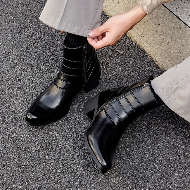 Luxury%20Men%20Boots%20Leather%20Chelsea%20Boots%20High%20Top%20Buckle%20Strap%20Formal%20Shoes%20Black%20British%20Style%20Ankle%20Boots%20Pointed%20Toe%20Brown%20Boot%20-%20Image%205
