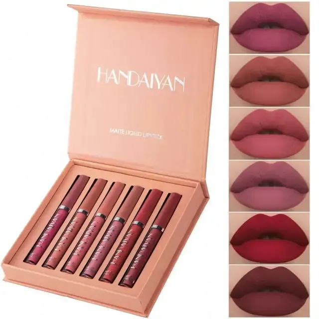 HANDAIYAN%20your%20logo%206%20Colors%20waterproof%20transfer%20red%20lipstick%20long%20wear%20private%20label%20diy%20lipgloss%20making%20kit%20-%20Image%202