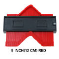 Profile Contour Gauge line Copier Ruler Cutting template Construction Woodworking Measuring instrument ceramic Tiling tiles tool. 
