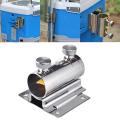 Parasol Balcony Bracket Stainless Steel Fishing Case Adjustable Umbrella Stand Wall Mounted Fishing Box Umbrella Holder.