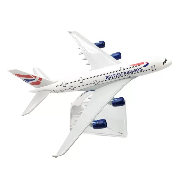 British%20Airways%20airplane%20model%20Airbus%20A380%2016%20cm%20airplane%20Metal%20alloy%20diecast%201:400%20airplane%20model%20toy%20Aircroft%20model%20%20metal%20toy%20-%20Image%203