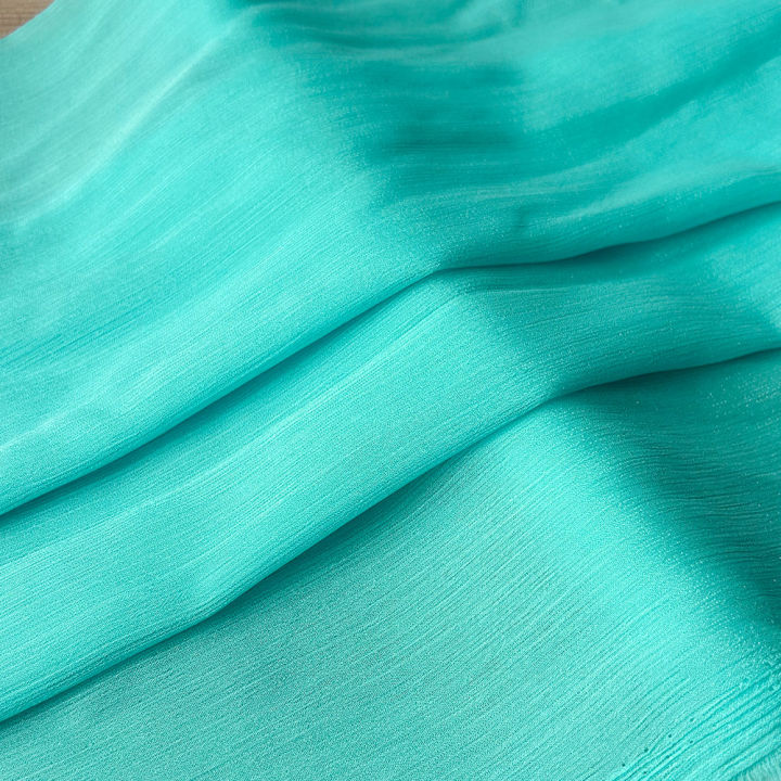 Silver%20Silk%20Sheer%20Crepe%20Chiffon%20Fabric%20Thin%20Crinkled%20Shiny%20Tulle%20For%20DIY%20Sewing%20Costume%20Shirts%20Wedding%20Party%20Backdrop%20Decoration%20-%20Image%206