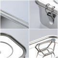 304 Stainless Steel Lunch Bento Box,for Kids Adults Portable Double Layer Sealed Bento Box,Insulation Food Storage Picnic Box. 