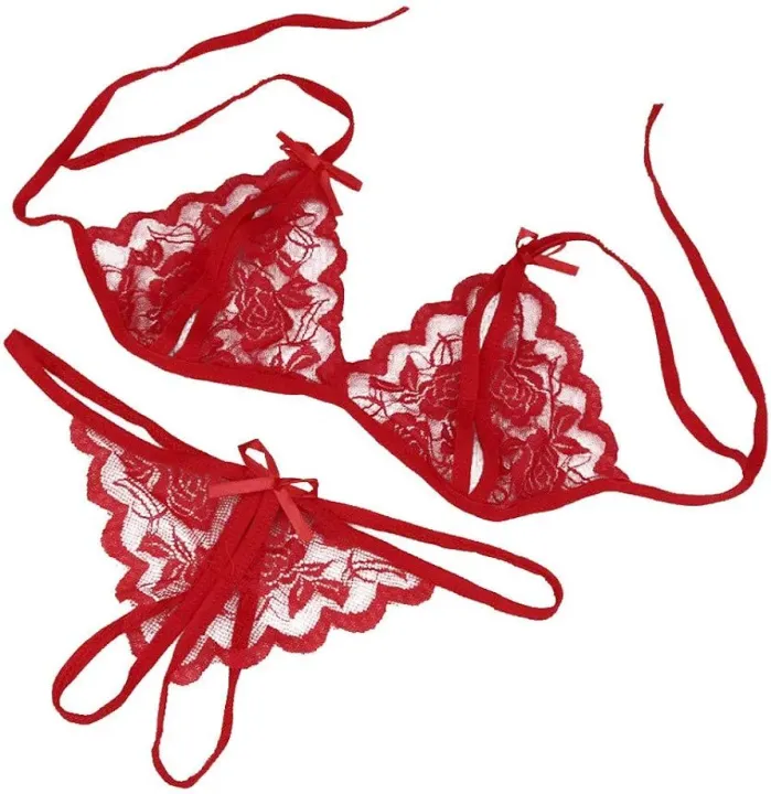Exotic%20Hot%20Bikini%20Set%20For%20Honeymoon%20Exclusive%20And%20Premium%20Transparent%20Sexyy%20attractive%20Red%20colour%20Nighty%20-%20Image%202
