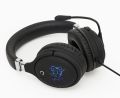 Noon East Thunder Over Ear Wired Headphone - Earphone With 7.1 Surround Sound, RGB Light And Volume Control Black. 