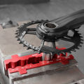 MUQZI Bike Vice Maintenance Fixture MTB Road Bike Pedal Crankset Repair Tool Aluminum Alloy Bicycle Vice Repair Jig Cycling Part. 