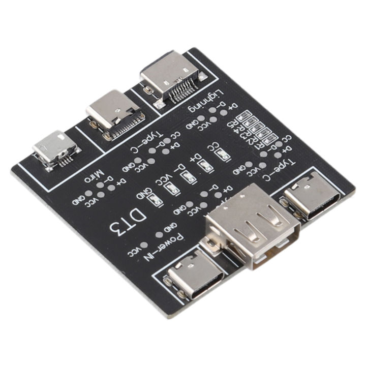 DT3 Data Cable Test PCB Board Type-C USB C Micro USB Cable Tester USB ...