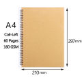 A3/A4/A5/8k/16k Sketchbook Thick Paper 160 GSM Notebook for painting DIY Creative Practice Drawing Art School Supplies. 