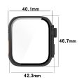 PC Case+Glass For  Watch Fit 3 Smartwatch Change to Ultra Screen Protector For  Fit 3 Upgrade to Ultra2 Accessories. 