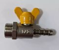 Ball Valve with Gas Nozzle 1/2 & 1/4 Side Pipe Nozzle | Stainless Steel Material | Durable & Rust-Resistant | Ideal for High-Pressure Applications | Reliable Gas Flow Control | Perfect for Home, Industrial & Commercial Use. 