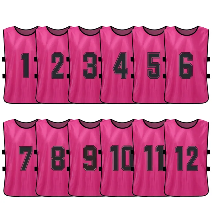 6/12PCS%20Kid's%20Football%20Pinnies%20Quick%20Dry%20Soccer%20Jersey%20Youth%20Sports%20Scrimmage%20Basketball%20Team%20Training%20Numbered%20Bibs%20Sports%20Vest%20-%20Image%206