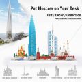 Architecture World Classic City Architecture Skyline Collection Moscow Building Blocks Assembly Classic Model Kit DIY Kids Bricks Wall Office Display. 