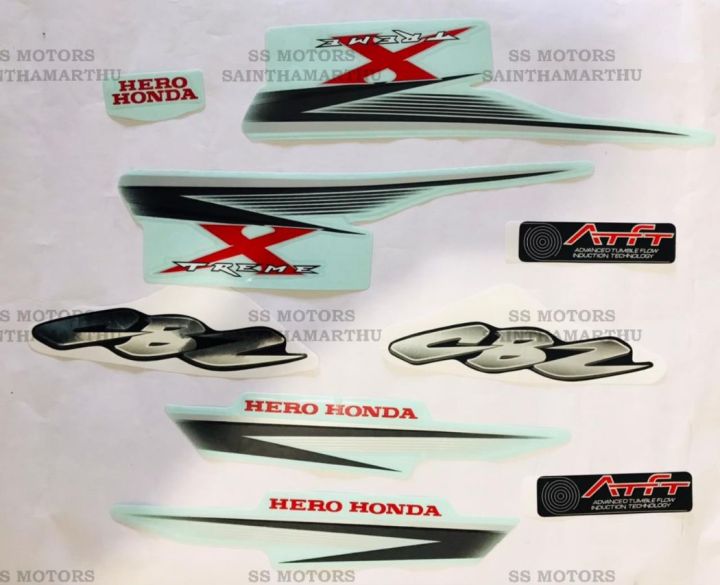 Hero Xtreme Sticker Cbz Sticker Kit Hero Honda Cbz Xtreme Bike