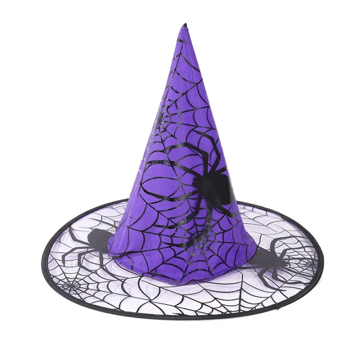 Witch%20Hat,%20Halloween%20Decoration%20Supplies,%20Witch%20Hat%20for%20Kids%20and%20Adults,%20Prom%20Dress,%20Magic%20Mesh%20Wizard%20Hat%20for%20Party%20-%20Image%202