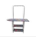 Steel Iron Table With Cloth Rack. 