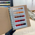Nail Art Piece Storage Book Large Capacity Exhibition Photo Album Card Clip Display Board DIY Simple Album Storage Book. 