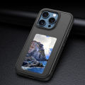 New-tech NFC Function Phone Case For Iphone 15 Pro Max DIY Cases E Ink Screen Phone Cover. 