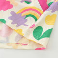 Jumping Meters 2-7T Rainbow Long Sleeve Girls Dresses Autumn Spring Fashion Embroidery Children's Clothes Party Frocks. 