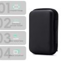 DATA FROG 6 IN 1 Protective Set for R36S Game Console Carrying Case with Tempered Glass Screen Protector Full Kit.