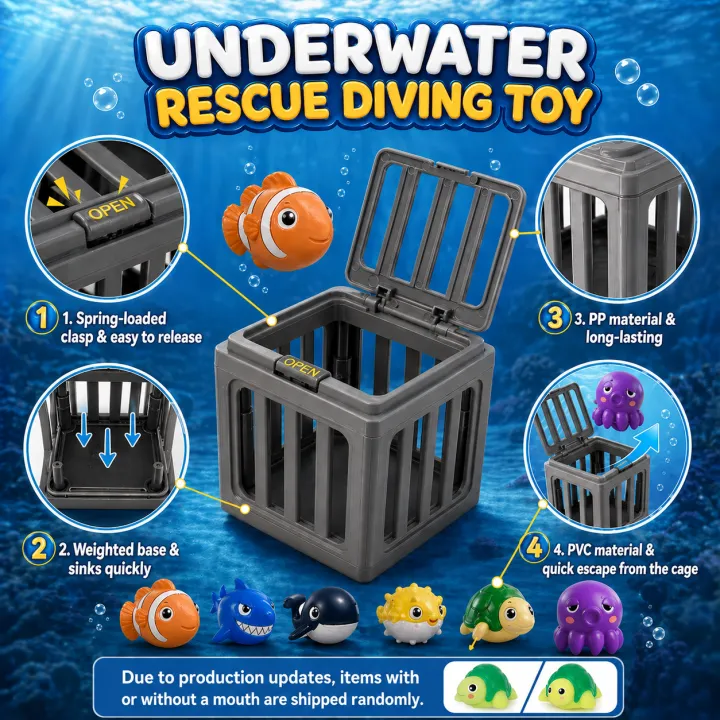 NEW%20Fish%20Box%20Swimming%20and%20Diving%20Toys,%20Child%20Adult%20Pool%20Party%20Toys,%20Toddler%20Floating%20Animals%20Bath%20Toys,%20%20Birthday%20Christmas%20%20-%20Image%202