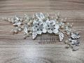 Wedding Hair Accessories Flowers Bridal Hair Jewelry Hair Pins Pearl Clips for Women Headpieces. 