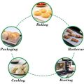 Pack Parchment Paper Roll for Baking Parchment Baking Paper with Serrated Cutter Roll for Cooking Air Fryer Steaming Bread. 