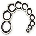10pcs Zinc Plated Bonded Seal Washers Hydraulic Oil & Petrol Resistant Gaskets M6-M30 Assorted Sizes. 