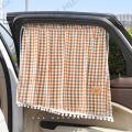 2Pcs Cute Cartoon Curtains for Car Side Window UV Protection Sun Shade Cover for Children Sun Protection Anti Glare Sun Visor.