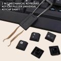 2 In 1 Mechanical Keyboard Key Cap Puller Universal Keycap Shaft Remover Key Board Button Extractor Replacement Cleaning Tool. 