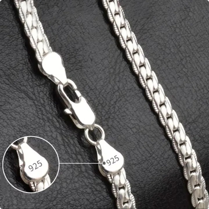 18K%20Gold/Silver%20Color%206mm%20Full%20Sideways%20Necklace%208/18/20/24%20Inch%20Chain%20For%20Woman%20Men%20Fashion%20Wedding%20Engagement%20Jewelry%20-%20Image%202