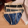 1/3PCS Men's Briefs Simple and Versatile Ice Silk Material, Comfortable, Breathable and Quick Drying Men's Briefs.