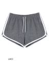 Summer Women's Casual Solid Cotton Shorts Yoga Gym Workout Fitness Pants Loose Student Comprehensive Training Short.