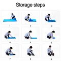 Fleece Sleeping Bag Portable Ultra-light Polar Travel Sheets for Adults Outdoor Camping Tent Bed Warm Sleeping Bag Liner. 
