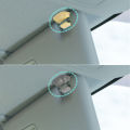 2Pcs Car Sun Visor Hook Clip Retainer For Honda For Civic Car Sun Visor Clip Gray Interior Hanger Hook Clip Bracket. 
