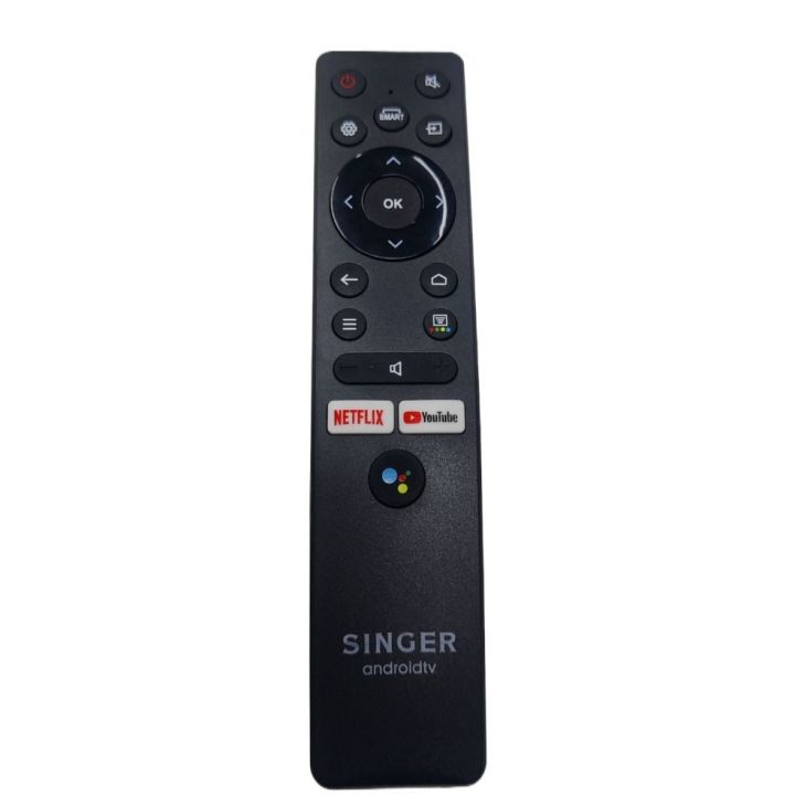 Tv Remote Control For SINGER Android Led Tv Without Voice.
