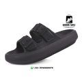 Double Buckle Adjustable-Non-slip Thick-soled Slippers. 