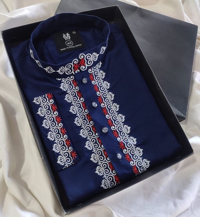 premium embroidery panjabi FOR mens boy