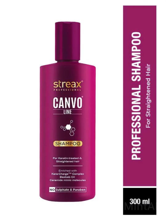 Streax%20Professional%20Canvoline%20Straightening%20Post%20Care%20Shampoo%20-%20300ml%20for%20Smooth%20&%20Frizz-Free%20Hair%20-%20Image%202