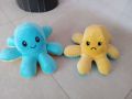 Double Side Mood Change Octopus 0.5 Feet Riverside Plush Toy Teddy Bear Unique Gift. 