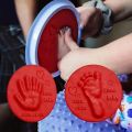 20g/40g Baby DIY Hand and Footprint Soft Clay Fluffy Material, Baby Care Hand Print And Foot Print Mud, Handprint Fingerprint. 