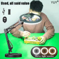 Single blasting-live light mobile phone live tripod live tripod cooking food photography high angle photo stand live Holder live holder clip light photography live equipment stand ring light. 