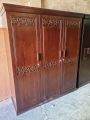 Modern New Design Canadian Oak Biniar 3 Part Almirah. 