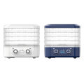 48Hours Long Lasting Thermostatic Fruit Drying Device 5 Layers Food Dehydrator Snack Herb Desiccator Temperature Adjustable.