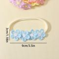 6PCS Cute Lace and Flower Decorated Headbands for Baby Girls for Party Colorful Elastic Headbands Daily Accessories for Kids. 