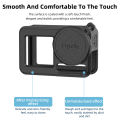 Silicone Protective Cover for Action 5 Pro/Action 4/3 Camera Accessories Full Protector Case with Lanyard Scratch-proof Cap.