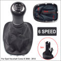 For Opel/Vauxhall Corsa D 2006 2007 2008 2009 2010 2011 2012 2013 2014 Gear Shift Knob Lever Stick Gaitor Boot Cover Frame Case.